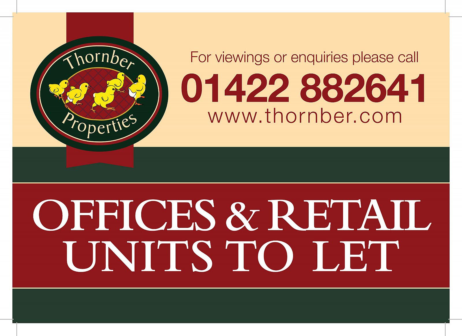 Thornber property - Signage