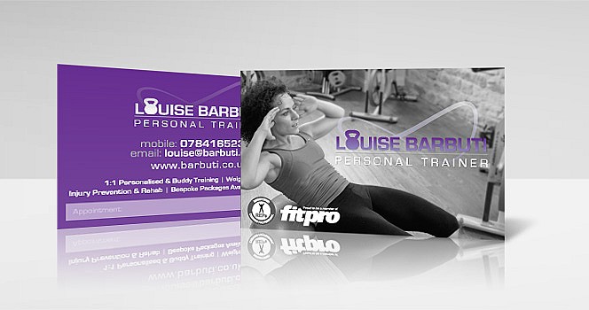 Personal Trainer Business Card