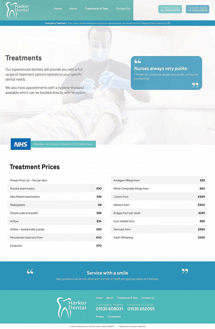 harkerdental co uk dental treatments