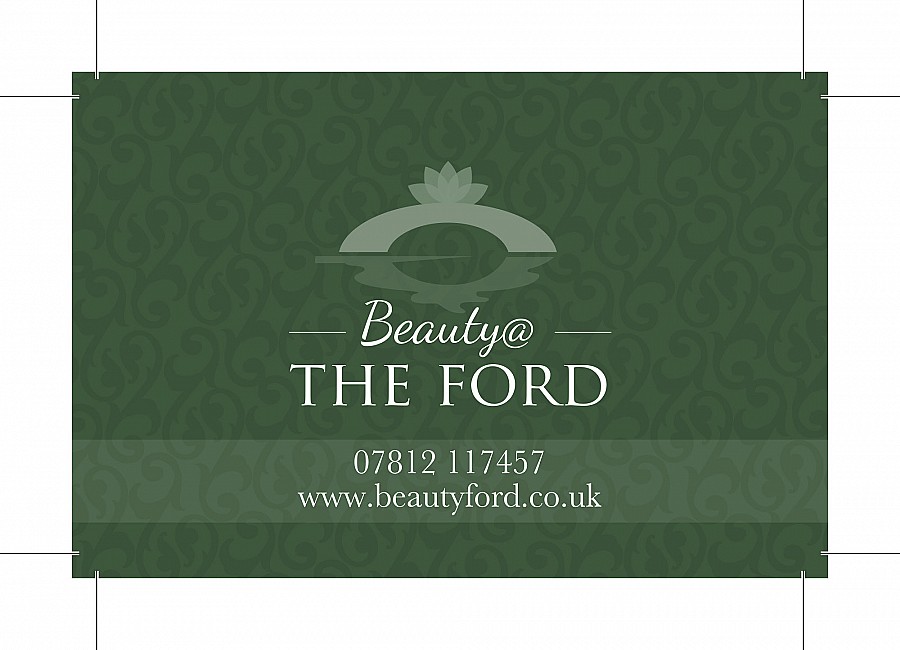 Beauty @ The Ford - Business Card Front