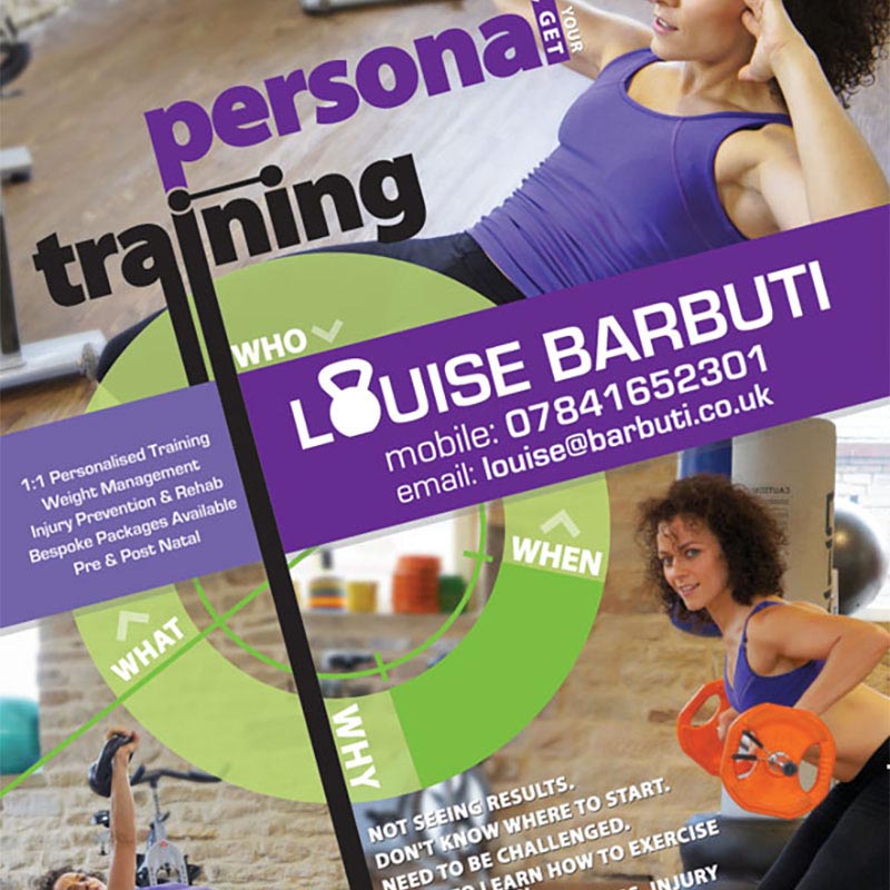 Personal Training Poster