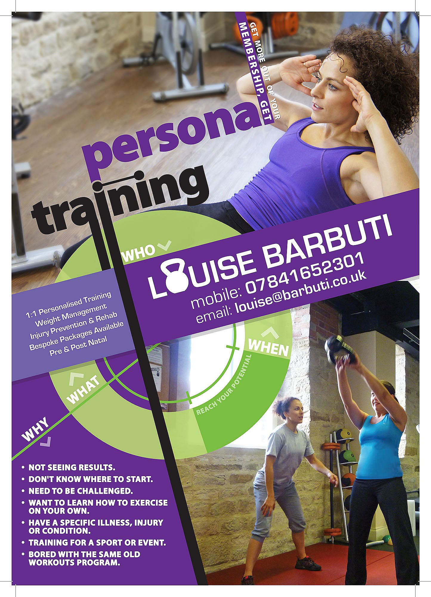 Personal Training Poster