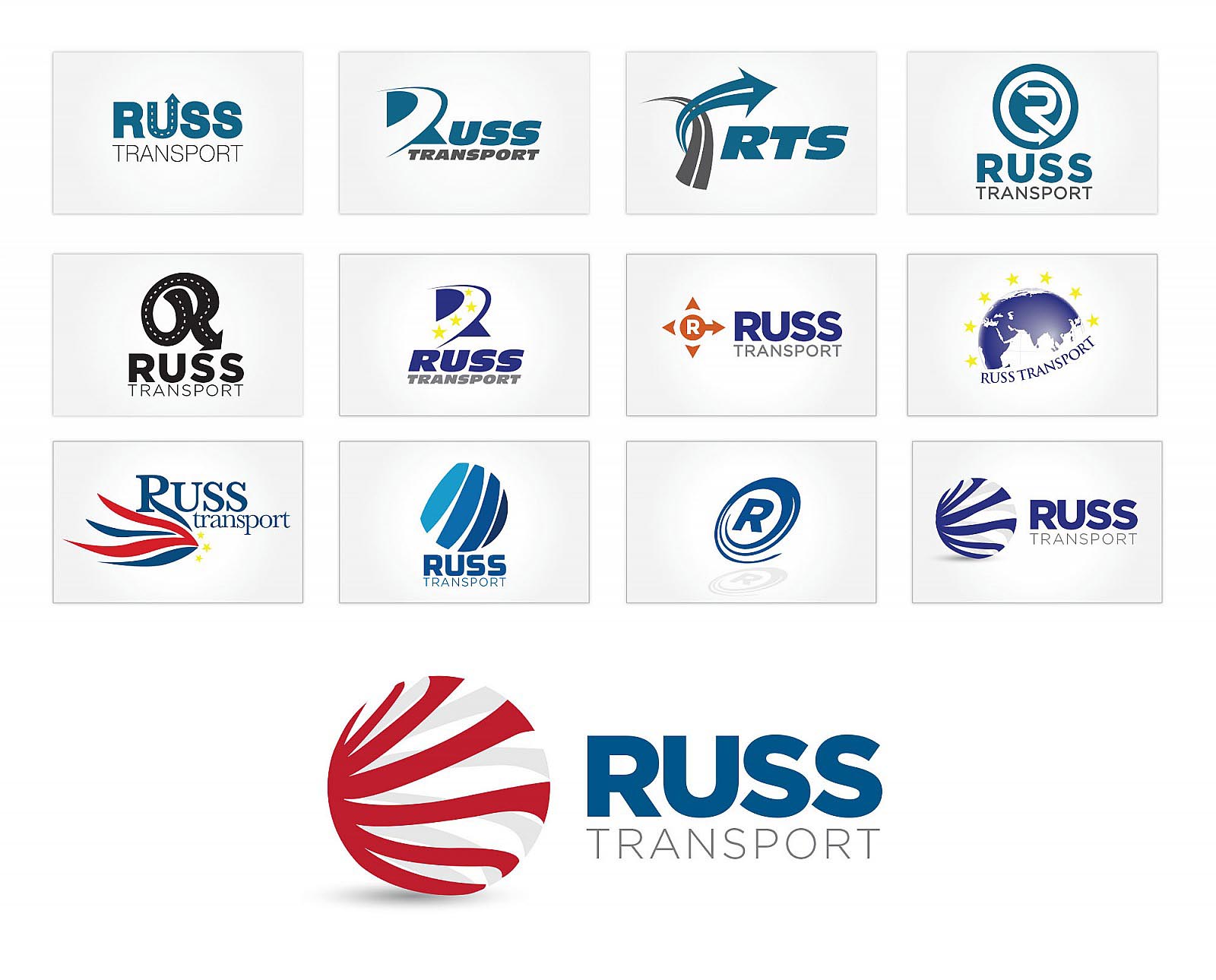Russ Transport - Logo Design